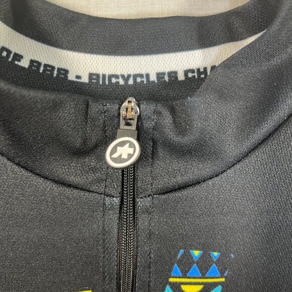 Assos Qhubeka 2024 XXL Jersey Limited Edition Mens Cycling Black - Picture 5 of 12